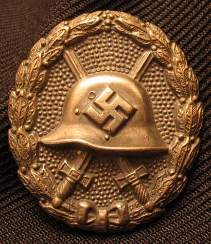 ww2 wound badge m16helmet