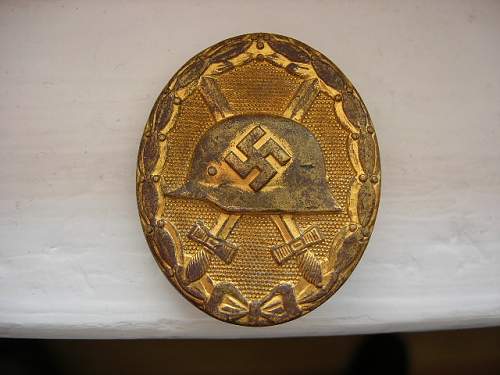 Verwundetenabzeichen 1939 in Gold MM 30