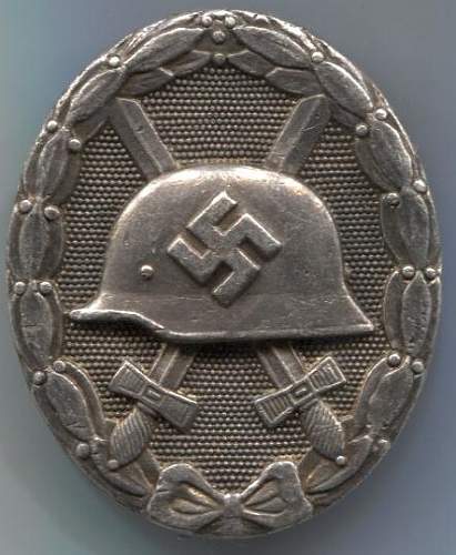 Verwundetenabzeichen 1939 in Silber 30 Tombak