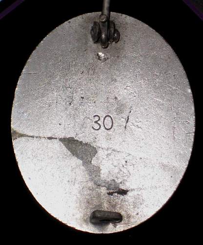 Verwundetenabzeichen 1939 in Silber 30 Tombak
