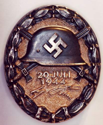 Verwundetenabzeichen 20 Juli 1944