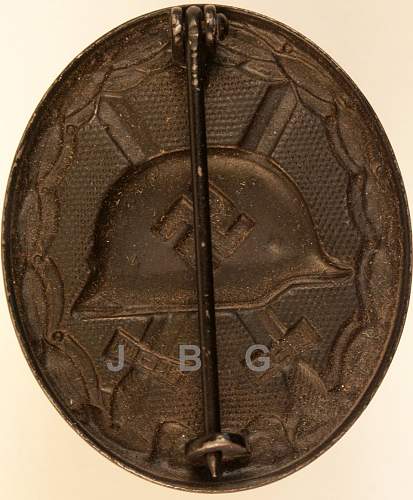 Verwundetenabzeichen/Black Wound Badge mm/ 4