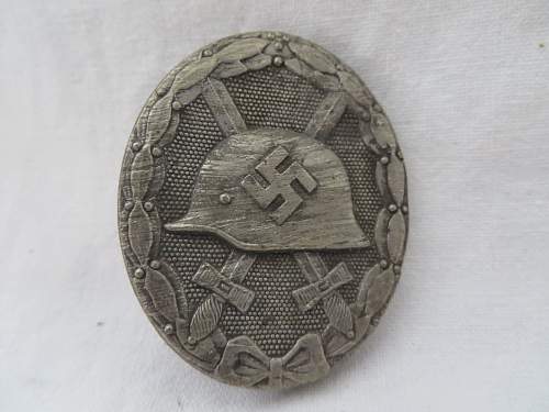Verwundetenabzeichen 1939 in Silber?