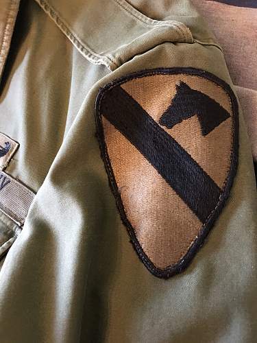 M-51 Field Jacket and Special Forces Patches