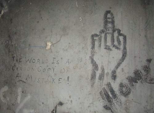 US bunker graffiti Vietnam