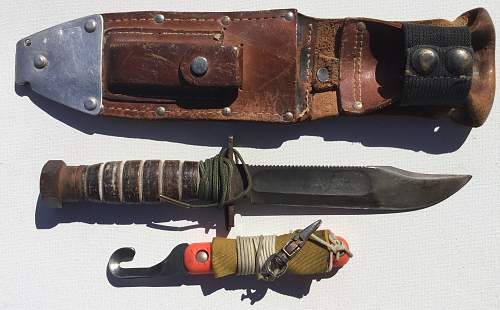 A6 Intruder pilots survival knife