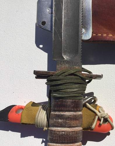 A6 Intruder pilots survival knife