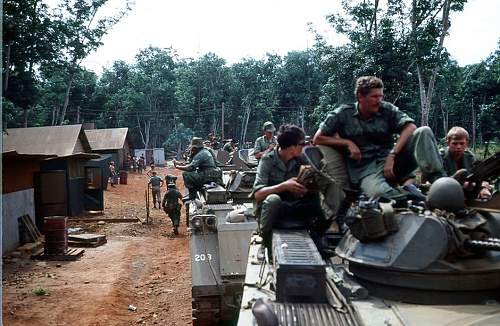 New Zealand troops in Vietnam photos