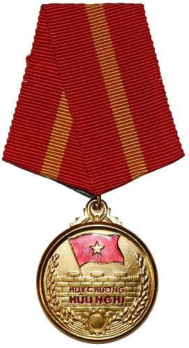 North Vietnam Medal (serial numbered)