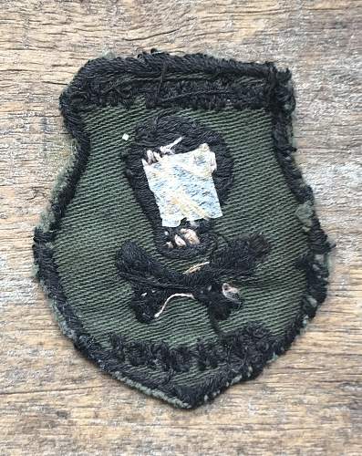 199th Infantry Brigade Skull Patch &quot;Death Before Dishonor&quot;