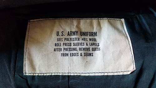 Vietnam Tropical Tunic US Army Drill Sgt?