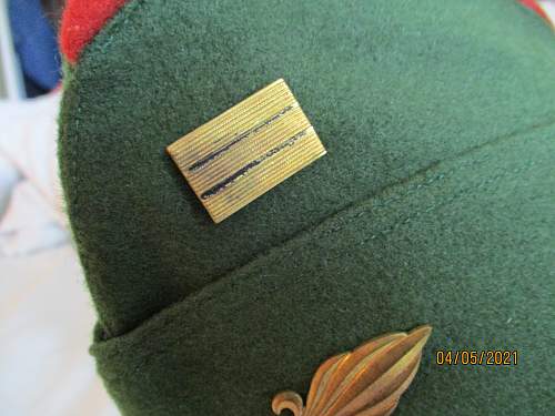 French Foreign Legion Officer's Side Cap