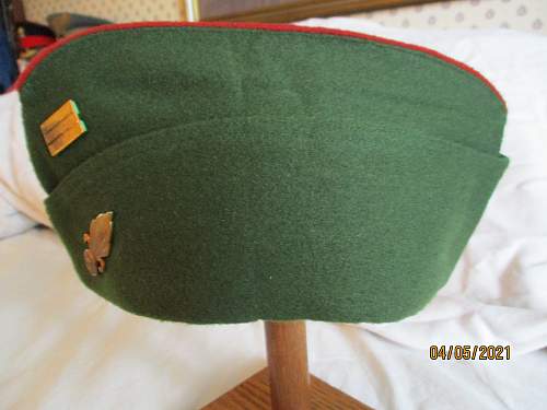 French Foreign Legion Officer's Side Cap