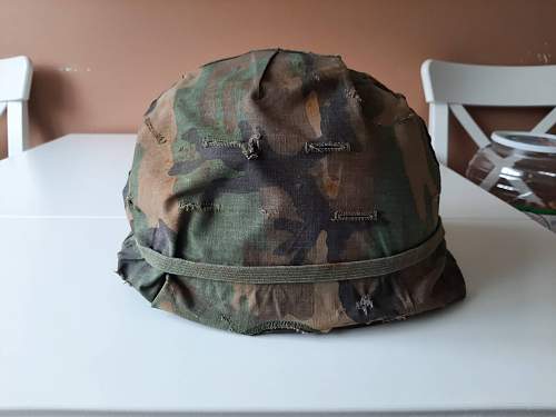 my vietnam war Helmet