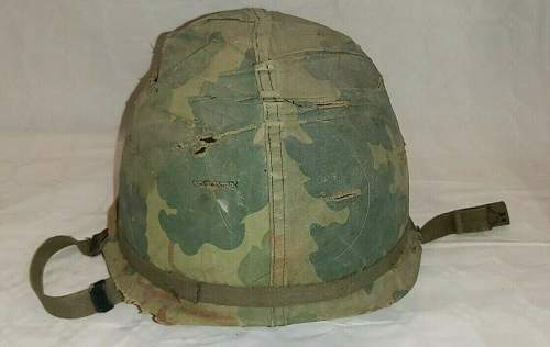 Holy Grail : real M1 Vietnam combat helmet ?