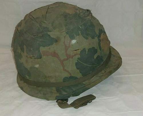 Holy Grail : real M1 Vietnam combat helmet ?