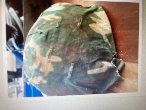 Need help. Unidentified Vietnam helmet camoflauge
