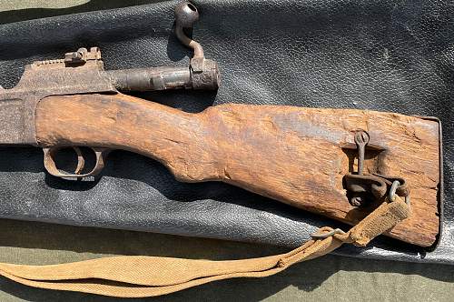 My neighbor Bruce's Nam bring back MAS-36 Rifle