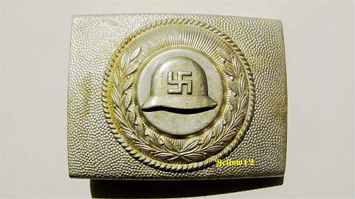 Stahlhelm buckle