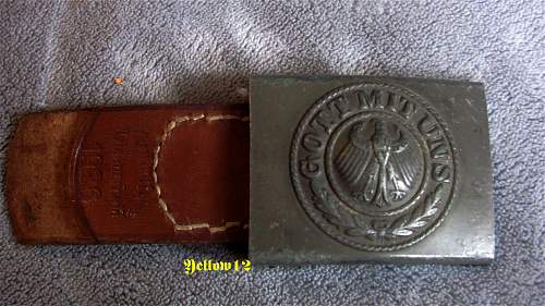 Reichswehr Steel Buckle