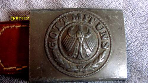 Reichswehr Steel Buckle