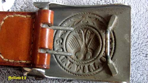 Reichswehr Steel Buckle