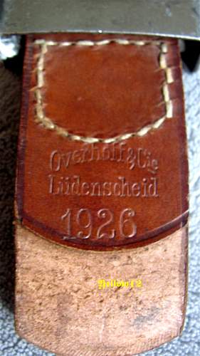 Reichswehr Steel Buckle