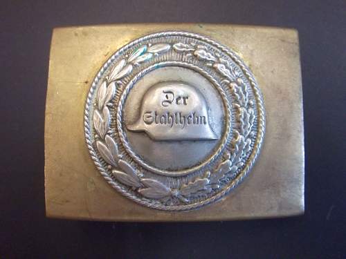 Strange Stahlhelmbund buckle