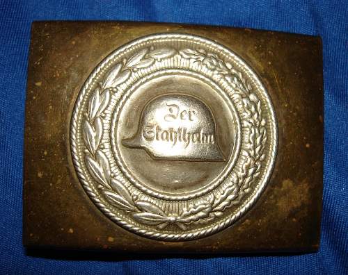 Strange Stahlhelmbund buckle