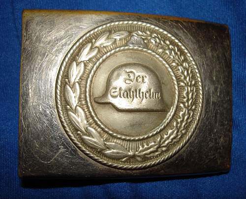 Strange Stahlhelmbund buckle