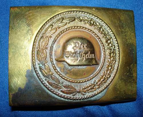 Strange Stahlhelmbund buckle