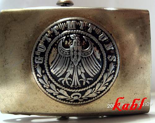 Reichswehr buckles : Help needed