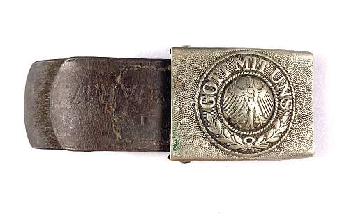 1929 Unit Marked Reichswehr Buckle