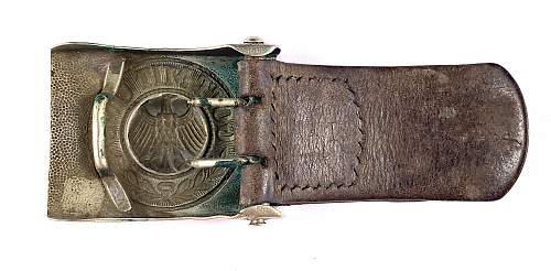 1929 Unit Marked Reichswehr Buckle