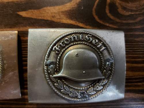 Stahlhelm buckle original or fake?