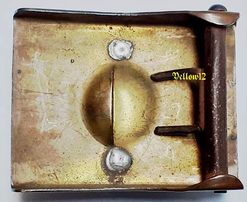 Rare Stahlhelm buckle