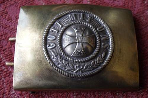 Freikorps / Veteran org. buckle added to collection