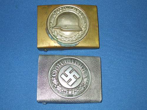 2 belt buckles any good? Stahlhelmbund &amp; Polizie