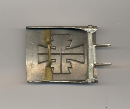 Rare Tunnerbund Buckle