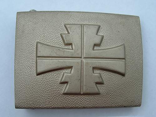 German Buckle ..identification required ,thanks !!