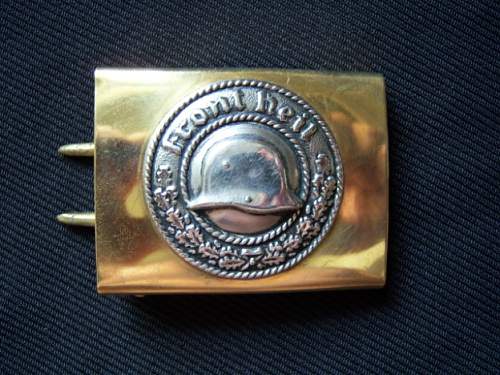 Newest Stahlhelmbund buckle added