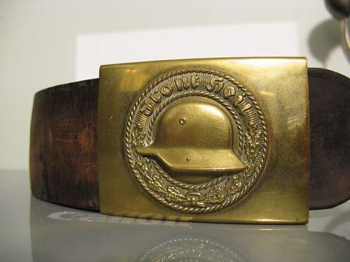 My first Front Heil Freikorps belt and buckle – what do you think