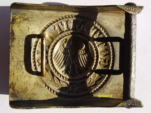 Reichswehr Buckles