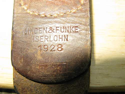 Reichswehr Buckle - Linden &amp; Funke 1928