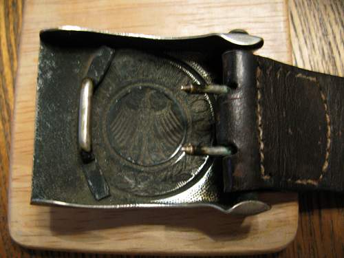 Weimar Buckle - 1929 Tagged