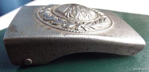 Reichswehr steel buckle.