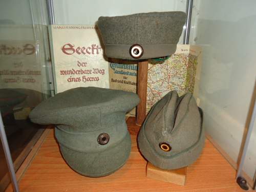 Reichswehr Headgear used in the Field
