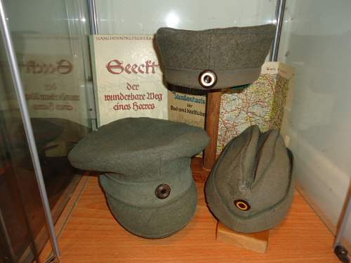 Reichswehr Headgear used in the Field