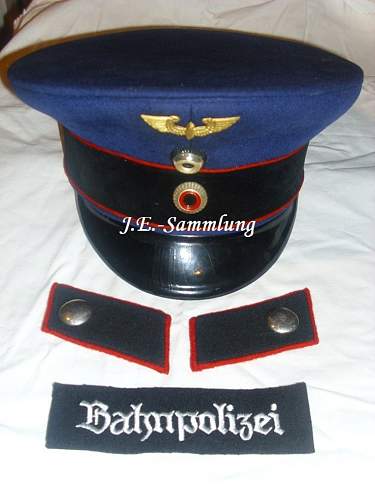 BP Bahnpolizei Headgear