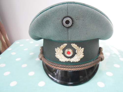 Reichswehr Administrative/Officials Cap circa 1933/34